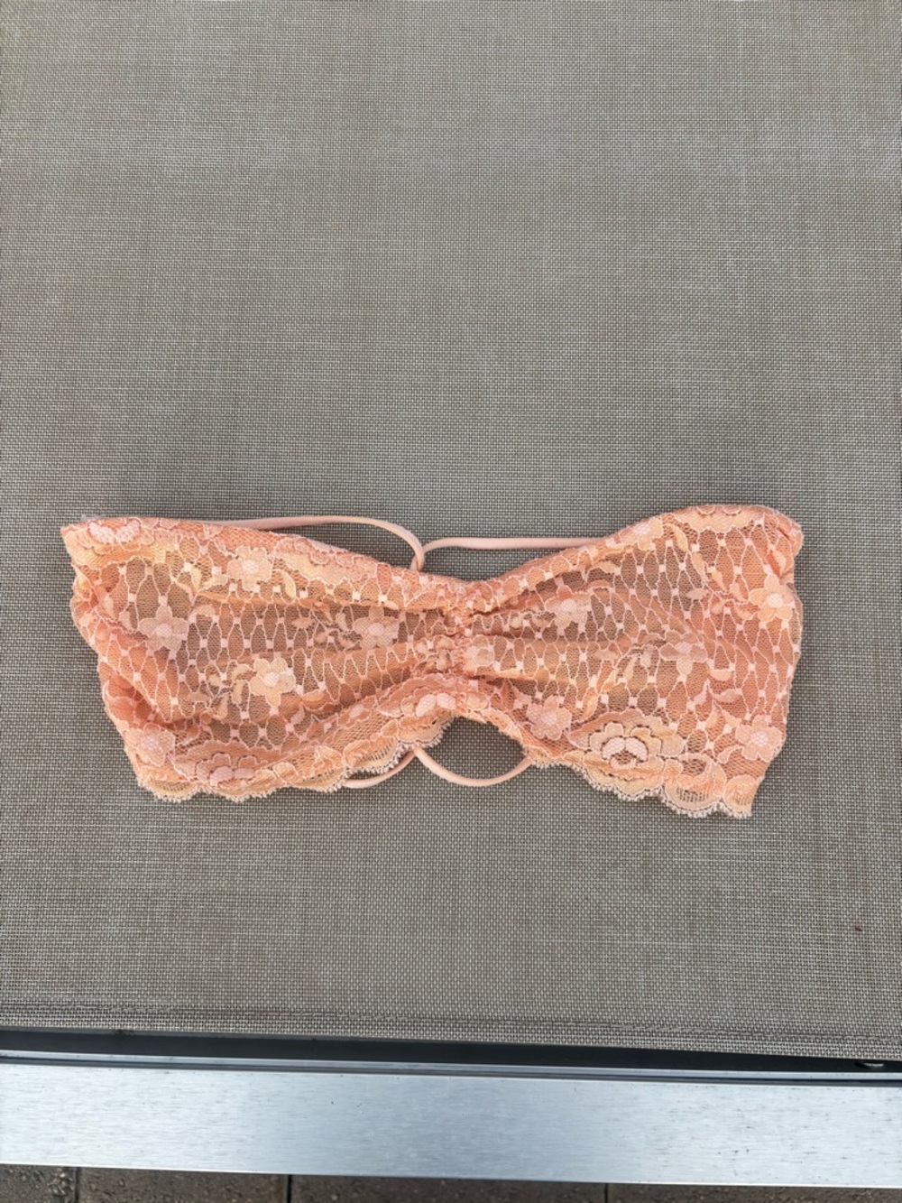 Free People Intimately Peach Lace Bralette